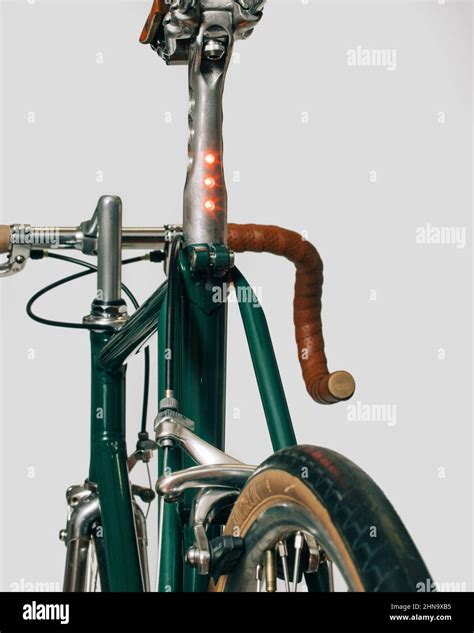 Vintage classic bike, white background Stock Photo - Alamy