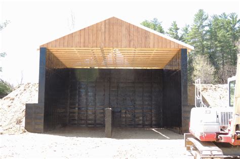 New Hampton Salt Shed Jeremy Hiltz Excavating Inc Ashland Nh