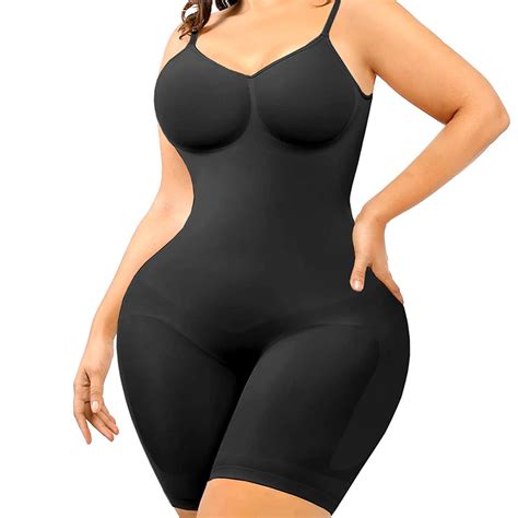 Afrulia Fajas Colombianas Bodysuits Shapewear Seamless Waist Trainer