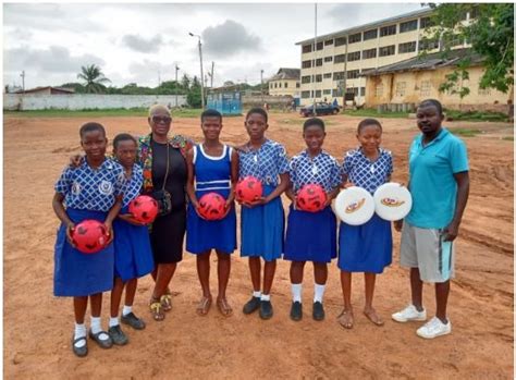 FSF empowers young female athletes at Osu with sports equipment ...