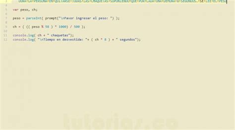 Operadores Javascript Cantidad De Chaquetas Y Desvestidas Tutorias Co