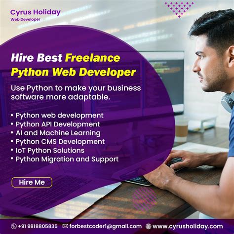 Hire Best Freelance Python Web Developer Cyrusholiday Medium