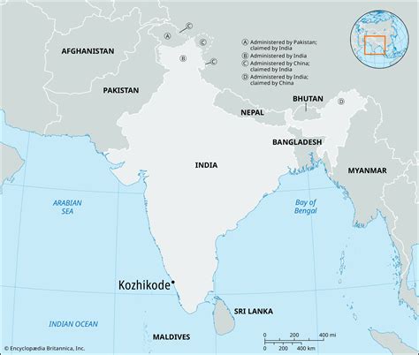 Kozhikode | India, Map, History, & Coffee | Britannica