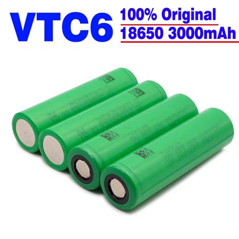 Original 18650 Battery 37v 3000mah Rechargeable Lithium Ion Battery For Sony Us18650 Vtc6