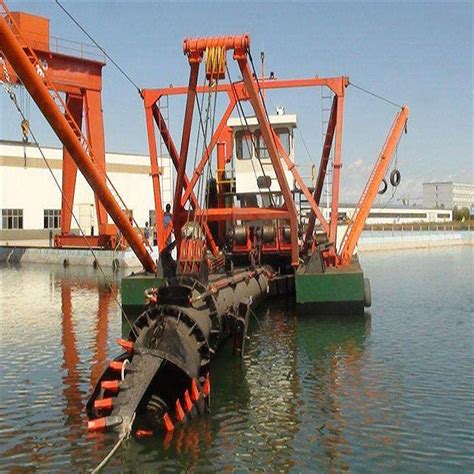 Water Flow 3500m3 Cutter Suction Dredger For Dredging Port Channel