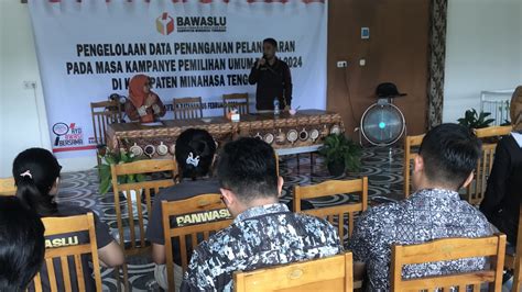 Bawaslu Mitra Gelar Sosialisasi Pengelolaan Data Penanganan Pelanggaran