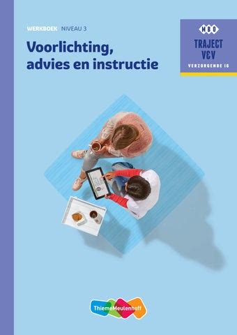 Voorlichting Advies En Instructie Niveau 3 Werkboek By