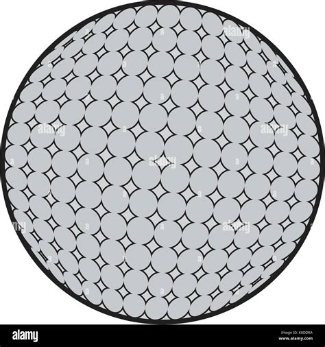 Isolated Golf Ball Stock Vector Image And Art Alamy