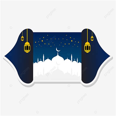 Mosque Ramadhan Islamic Vector Design Images Ramadhan Mosque Ramadhan