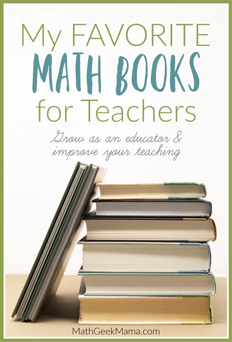 My Favorite Math Professional Development Books Math Geek Mama