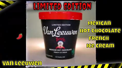 Van Leeuwen Tapatio Mexican Hot Chocolate Ice Cream Limited Edition