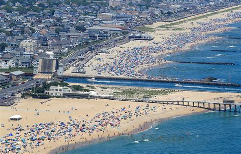 See The Amazing Aerial Photos Of Packed Jersey Shore Beaches On July 4