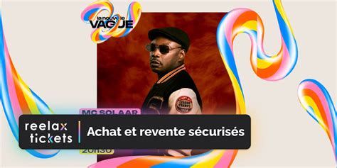 Mc Solaar La Nouvelle Vague Achat Et Revente De Billets