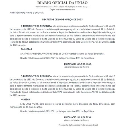 Deputado federal Enio Verri PT é nomeado diretor geral de Itaipu