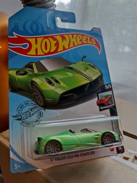 New 17 Pagani Huayra Roadster Green Gold Hw Roadsters Hot Wheels