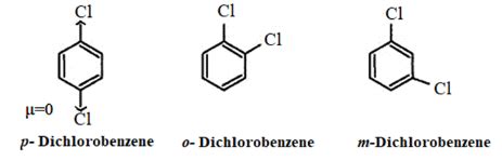 pDichlorobenzene has higher melting point and lower solubility than ...