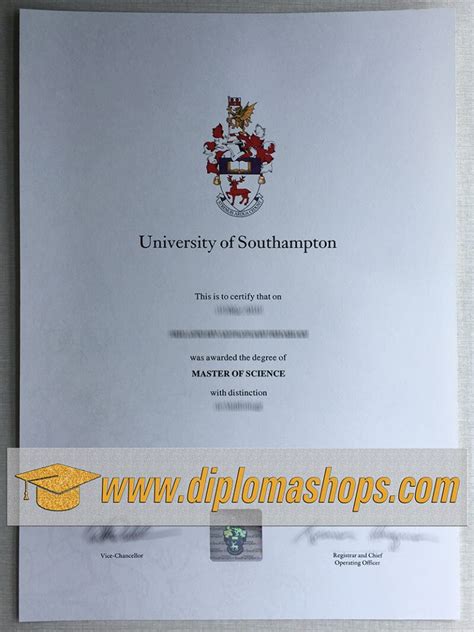 How Easy Is It To Get A Fake Degree From University Of Southampton