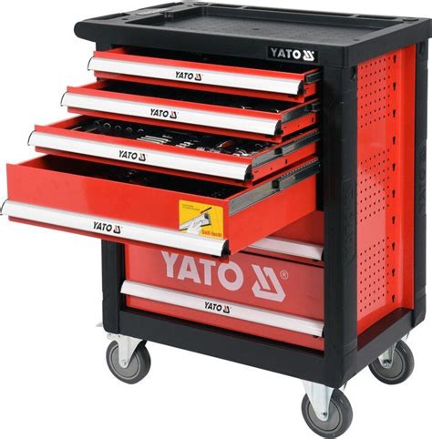 Ящик передвижной с инструментом (185пр.) YATO YT-55307 купить
