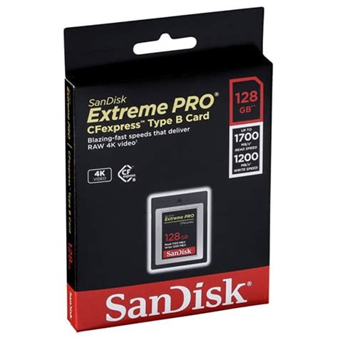 SanDisk Extreme PRO CF Express 128GB