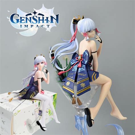 Cm Genshin Impact Kamisato Ayaka Figures Collectiable Ornament Model