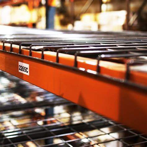 Powder Coated Zinc Hot DIP Galvanized Global Industrial Pallet Rack Steel Wire Mesh Decking