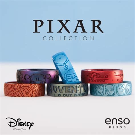 Enso Rings Colecci N Disney Pixar Anillos Cl Sicos De Silicona