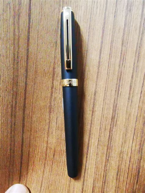 Sheaffer Prelude Matt Black Fountain Pen With 22k Gold Plated Hobbies