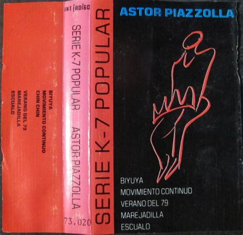 Astor Piazzolla Serie K Popular Cassette Discogs