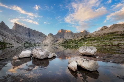 Deep Lake Wind River Range Alan Crowe Photography