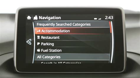 How To Use Satellite Navigation MZD Connect YouTube