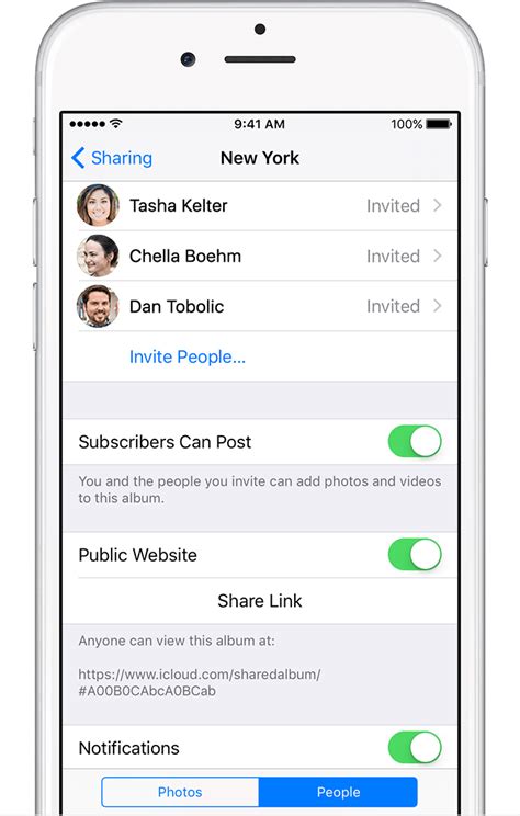 iCloud Photo Sharing - Apple Support