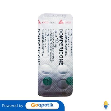 Jual Domperidone Ogb Dexa Medica Mg Strip Tablet Shopee Indonesia