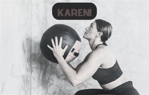 The Karen Crossfit Wod150 Wall Balls
