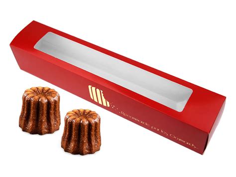 Cannelé Boxes x 10 6 cannelés Ø 5 5cm Meilleur du Chef