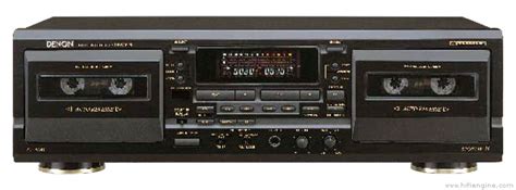 Denon Drw 695 Stereo Twin Cassette Tape Deck Manual Hifi Engine