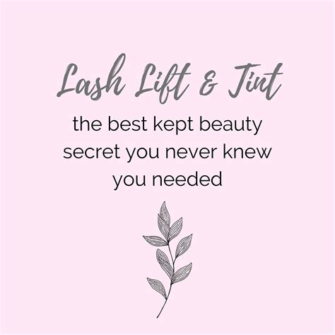 Lash Lift Tint The Best Kept Beauty Secret You Never Knew You Needed