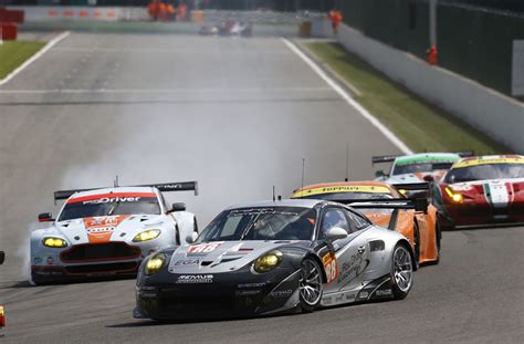 Team Porsche Car 4K 2014 Race Belgium 911 4000x2667 Spa