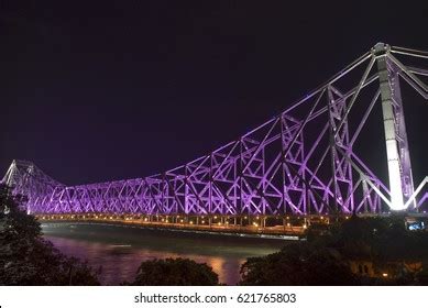 Howrah Bridge Night Stock Photo 621765803 | Shutterstock