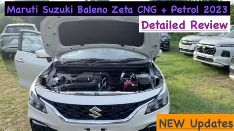 Maruti Suzuki Baleno Zeta CNG Petrol Detailed Review 2023 9 28 Lakh