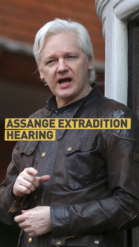 Protests As Assange Extradition Hearing Gets Under Way In London Cgtn