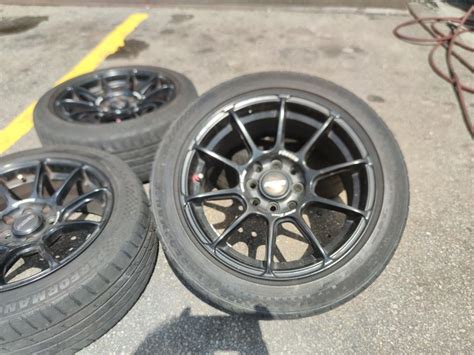 Used Rim Volk Racing Rays Design Auto Accessories On Carousell