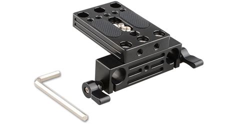 Camvate Baseplate With Dual Rod Bracket For Shoulder Rig C