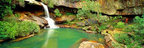 Upper Gledhill Falls Ku Ring Gai Chase Nat Park Nsw Ken Duncan