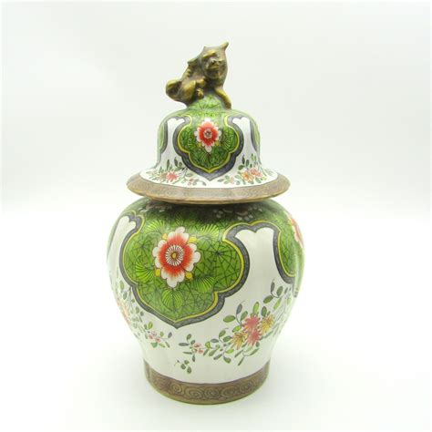 Desvres Fourmaintraux Gabriel Rare Pot Couvert En Porcelaine