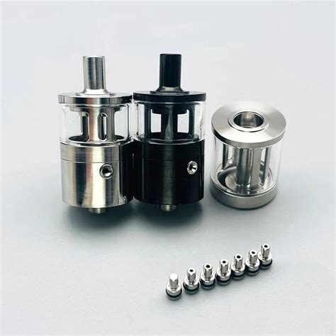 Picatiny Style Mtl Rta Rebuildable Tank Atomizer Ss Glass Ml Mm