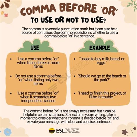 Comma Before Or Your Ultimate Guide To Perfect Punctuation ESLBUZZ