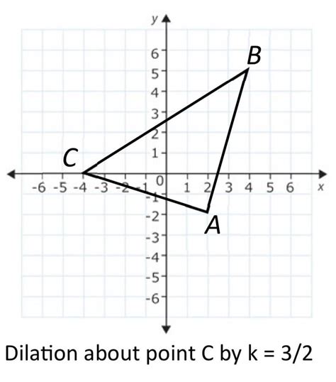 Need Help With Dilations Around A Point In A Triangle Raskmath