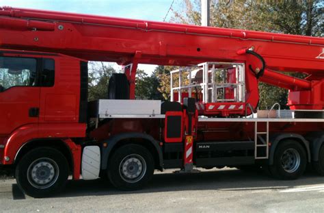 Piattaforma Aerea Mt Bronto Skylift Man Gruppo Marano Avellino