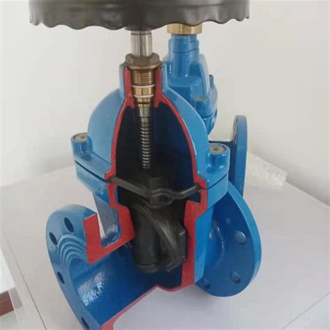 Din Dn Dn F Brass Gland Resilient Seated Gate Valve China