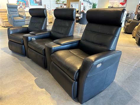 H2 King Leather Home Theatre Seating | ScanDesigns Furniture